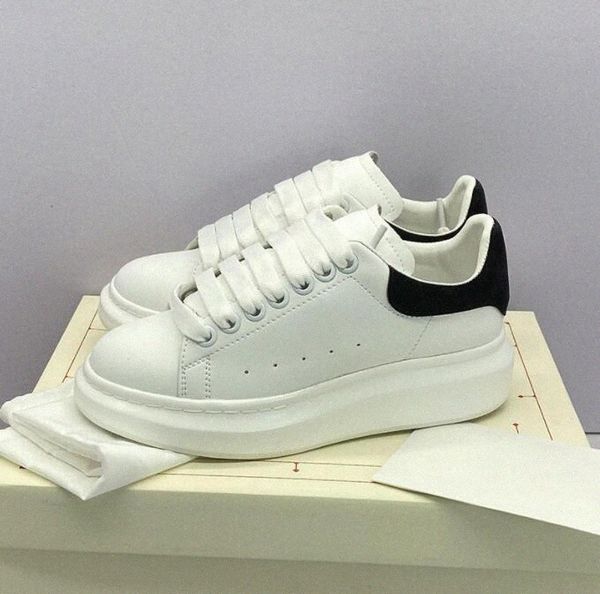 

2021 designer logo men women shoes leather lace up platform oversized sneakers white black mens womens zapatillas luxury casual shoe ale