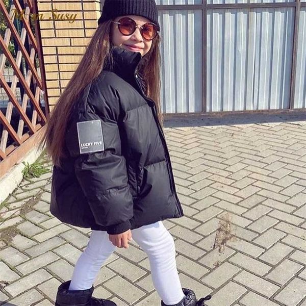 

fashion family matching white duck down jacket mother daughter son baby winter water proof child outwear clothes 211203, Blue;gray