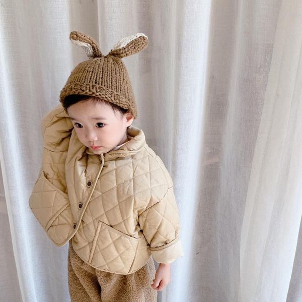 

down coat wlg kids winter parkas boys girls long sleeve single breasted warm coats baby casual thick clothes for 1-6 years, Blue;gray