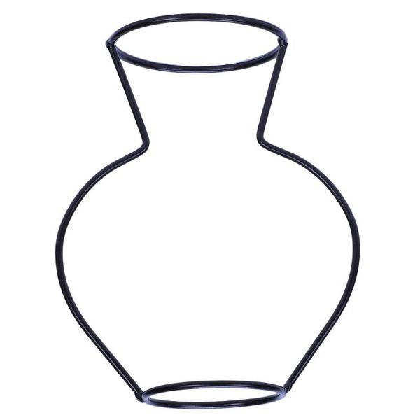 

vases jeyl plant flower iron vase simple home office elegant room decor accessories