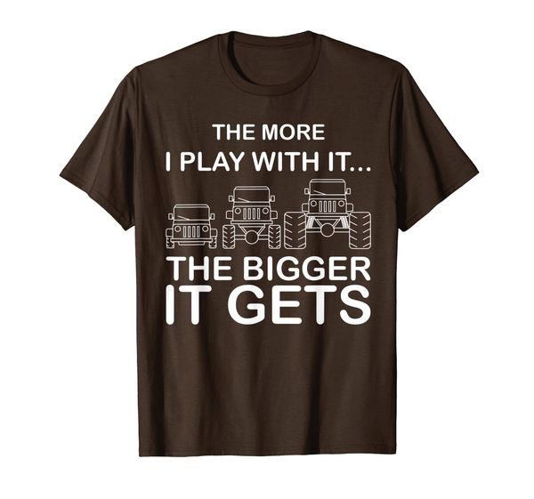 

cool the more i play with it...the bigger it gets men shirt, White;black