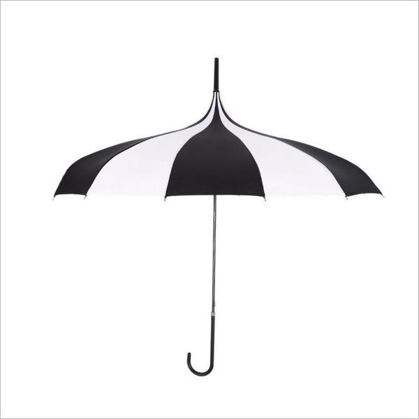

umbrellas two different colors long hand pagoda umbrella chirstmas gift wedding