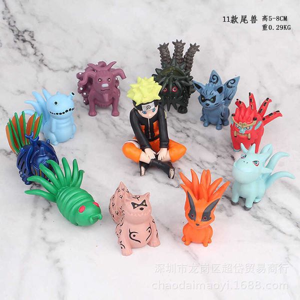 

naruto q version 11 miniatures of naruto's childhood