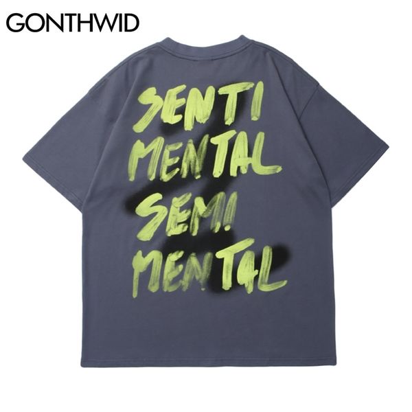 

streetwear tees shirts hip hop harajuku graffiti letters tshirts mens fashion short sleeve t-shirts casual cotton 210602, White;black