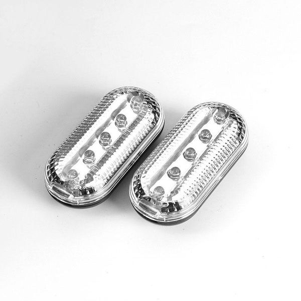 

emergency lights bicycle safety warning lamp high brightness shoulder clamp led taillight waterproof red and blue strobe light