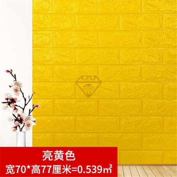 

window stickers 3d solid wall living room soft bag wallpaper self-adhesive decorative waterproof foam tile