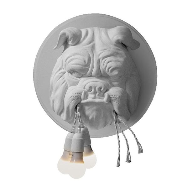 

wall lamp dog head resin living room light bedroom bathroom led corridor on the