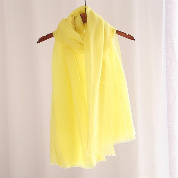 

scarves super large size 100%cashmere women fashion solid thin scarfs shawl pashmina 100x230cm yellow 3color, Blue;gray