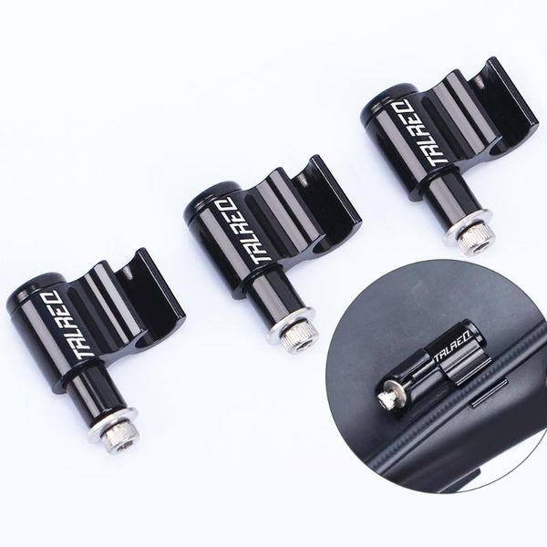 

bike brakes 4pcs aluminum bicycle oil tube fixed conversion seat mtb mountain hydraulic disc brake cable guide housing adapter