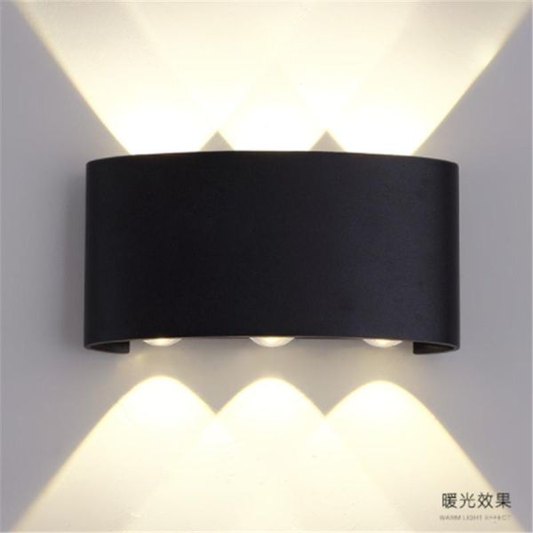 

outdoor wall lamps 20pcs 2*3*1w waterproof ip65 led light aluminum
