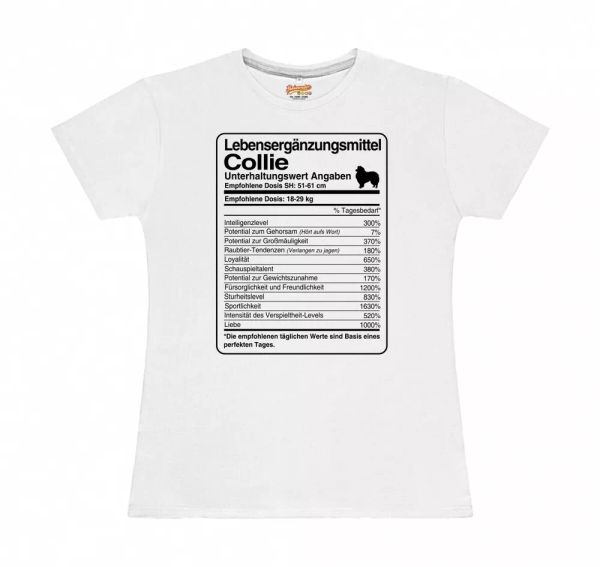 

T-Shirt Womens dose Collie Life Supplements by siviwonder, Mainly pictures