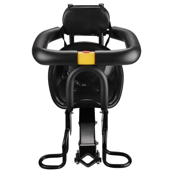 

bike saddles safety child bicycle seat front baby carrier kids saddle with foot pedals support mtb road back rest pew