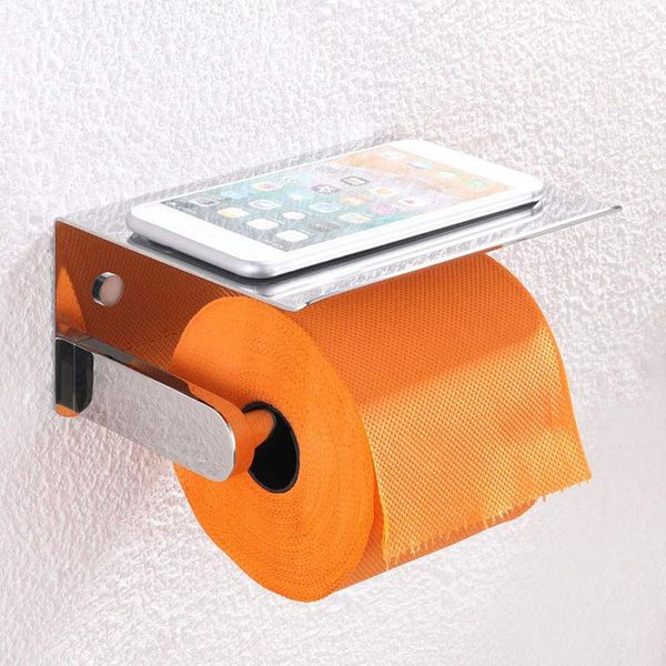 

bathroom storage & organization stainless steel towel rack paper phone holder with shelf tissue boxes toilet