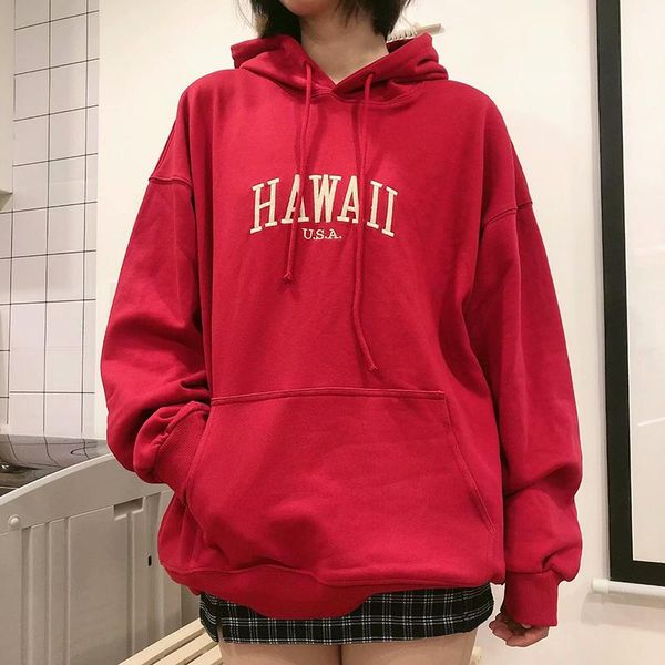 

women's hoodies & sweatshirts unuth girls oversize cotton 2021 spring-autumn fashoin ladies vintage loose pullovers streetwear women ch, Black