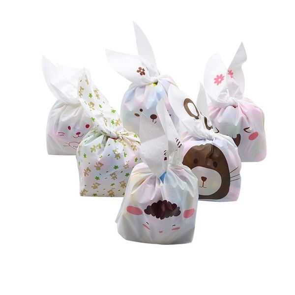 

gift wrap 25pcs/lot cookies bags candy biscuit birthday wedding favors easter party decoration packaging