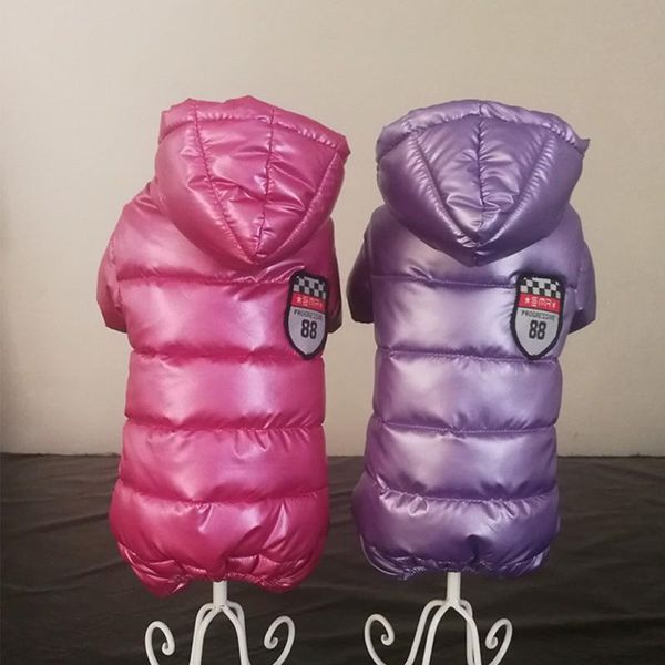 

dog apparel coat warm clothes winter windproof down for small middle chihuahua yorkshire hooded jacket clothing