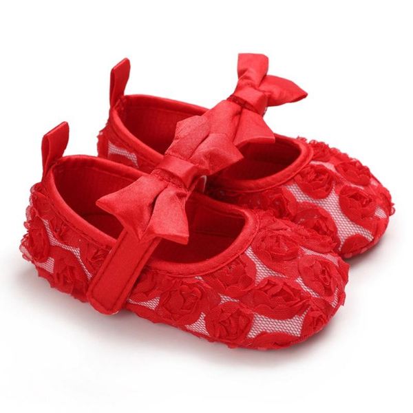 

first walkers baby girls bowknot anti slip princess autumn kids shoes casual toddler soft soled