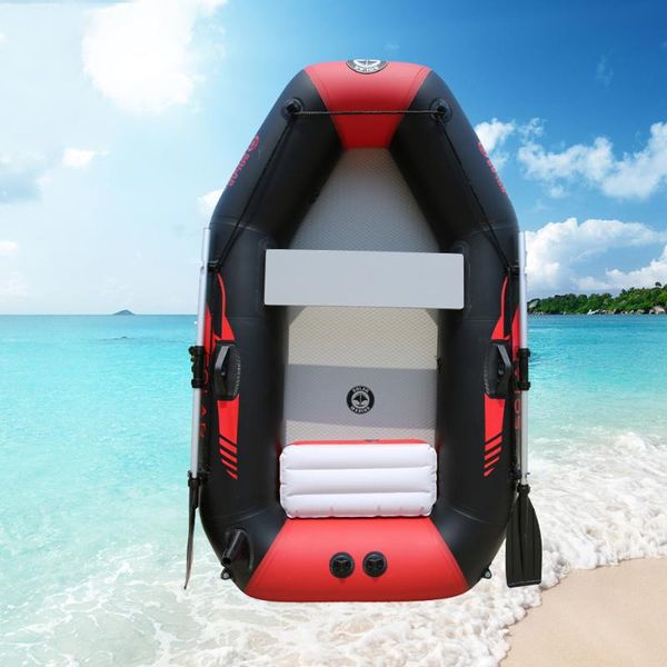 

person 175cm inflatable rowing boat ship kayak canoe drifting raft dinghy hovercraft outdoor fishing diving surfing sailing b rafts/inflatab