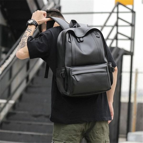 

backpack selling simple youth men's bag fashion trend and women's schoolbag lovers' travel -sel
