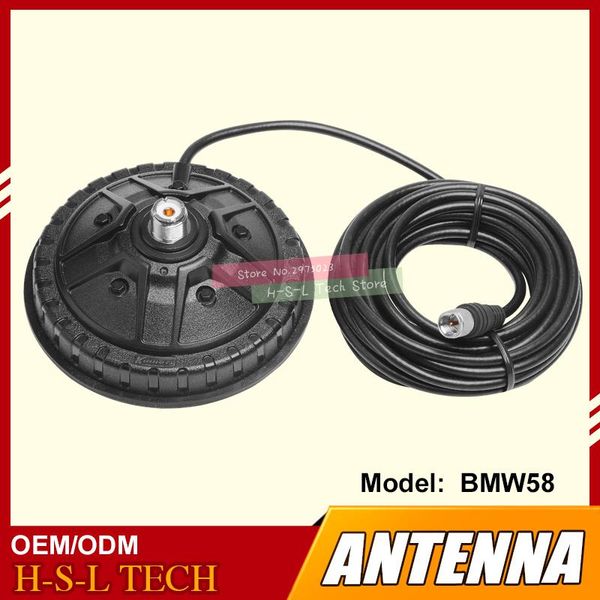 

walkie talkie mobile car antenna magnetic roof mount base connector radio accessory automotive