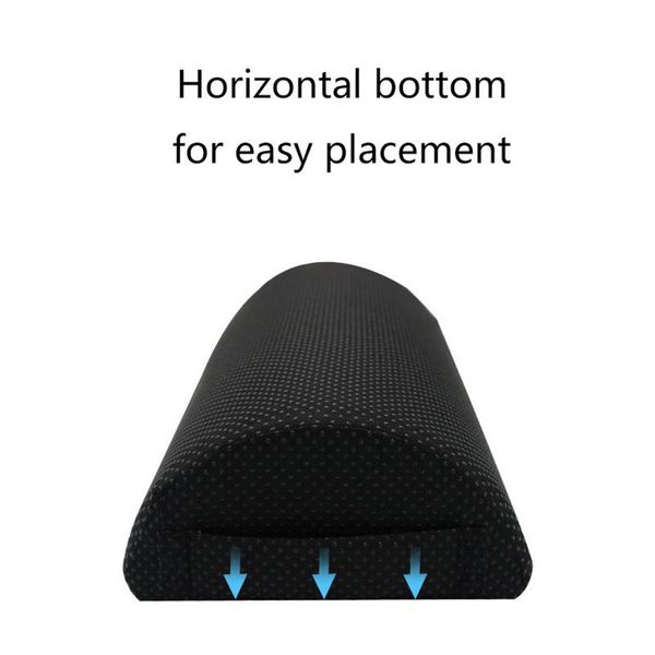 

pillow slow rebound footrest ergonomic feet cushion foot relax pain relief support rest semi-circular side sleeping