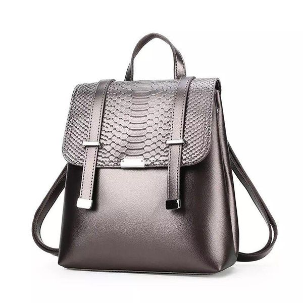 

backpack 2021 women leather large capacity travel fashion school bags shoulder mochila