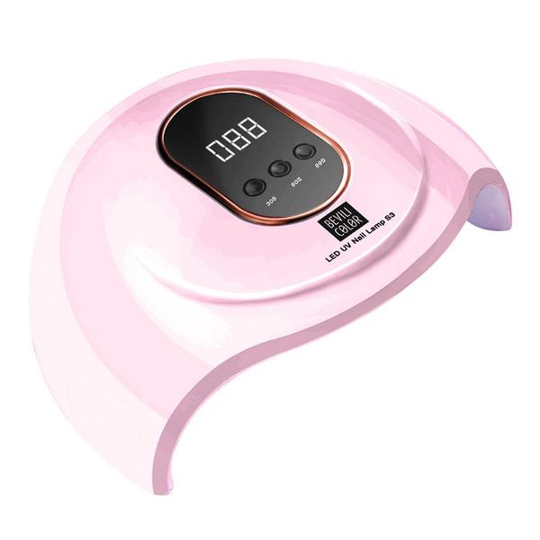 

nail dryers curing salon lamp home infrared sensor uv led lcd display professional 54w table polish gel tools manicure fast drying