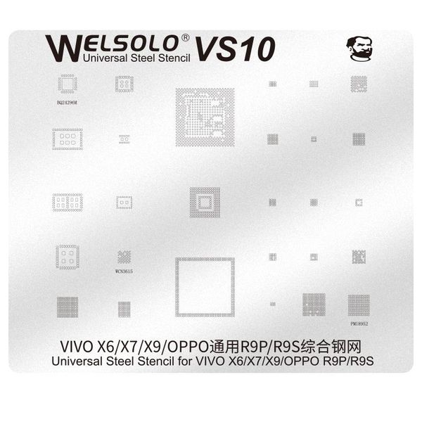 

vivo cell phone chip versatile tin screen planting oppo general purpose steel mesh repairing tools