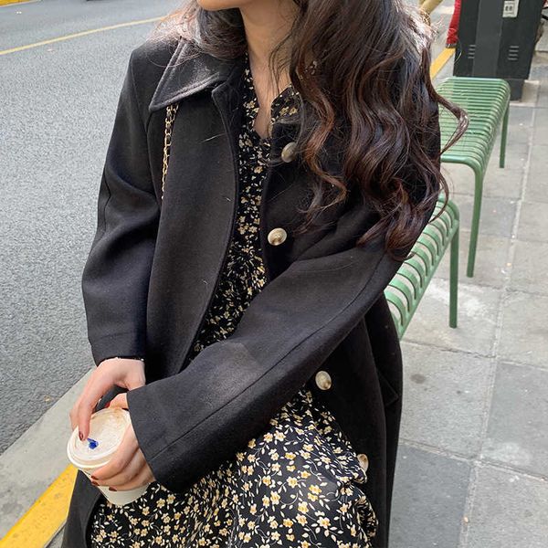 

chiffon floral drs for children in autumn, Black;gray