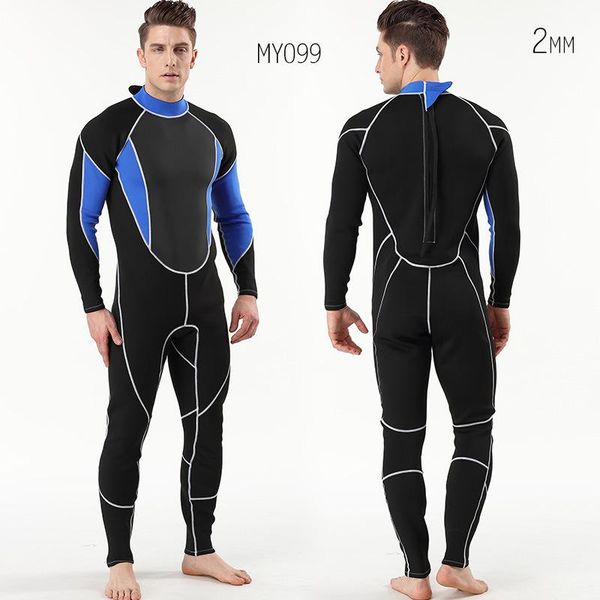 

swim wear men's and women's 2mm wetsuits, full-body scuba surfing diving waterproof warm swimsuits