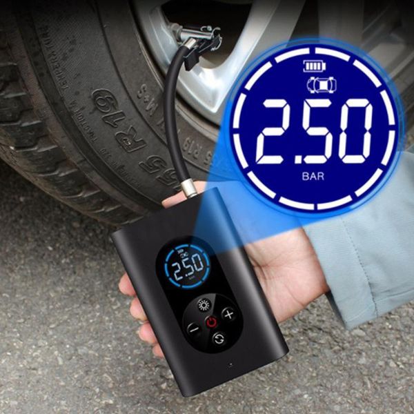 

inflatable pump car inflator wireless air electric tire portable household 2021