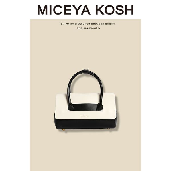 

urban fashion women's boston bag niche design single shoulder messenger 2021 color contrast handbag