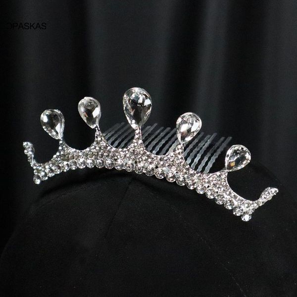 

hair clips & barrettes rhinestone crown comb with elegant design lightweight durable long lasting comfortable to wear for wedding party et, Golden;silver