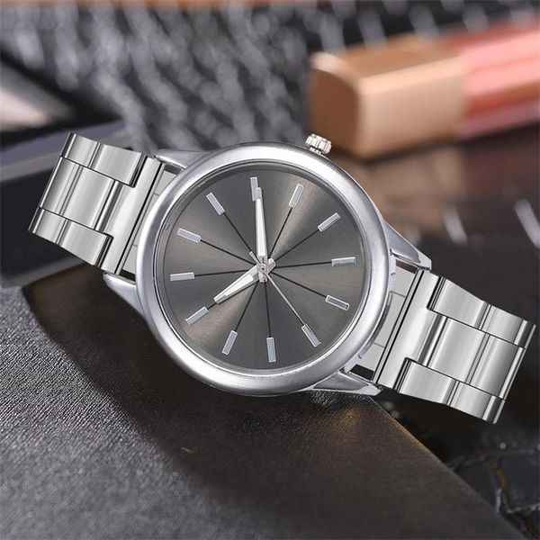 

wristwatches luxury women watches quartz watch stainless steel dial bracele casual wrist gifts, Slivery;brown