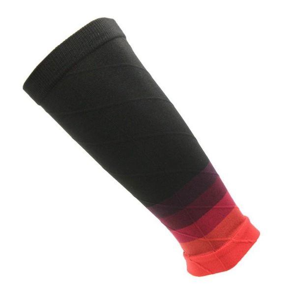 

arm & leg warmers sports calf protector sleeves compression socks for football running basketball breathable, Black