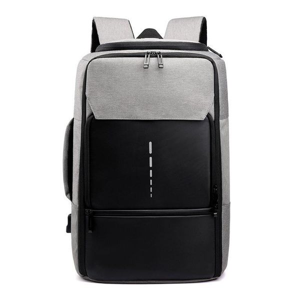 

backpack safety reflective arrive casual nylon business men 17 inch laplarge capacity male fashion school bags