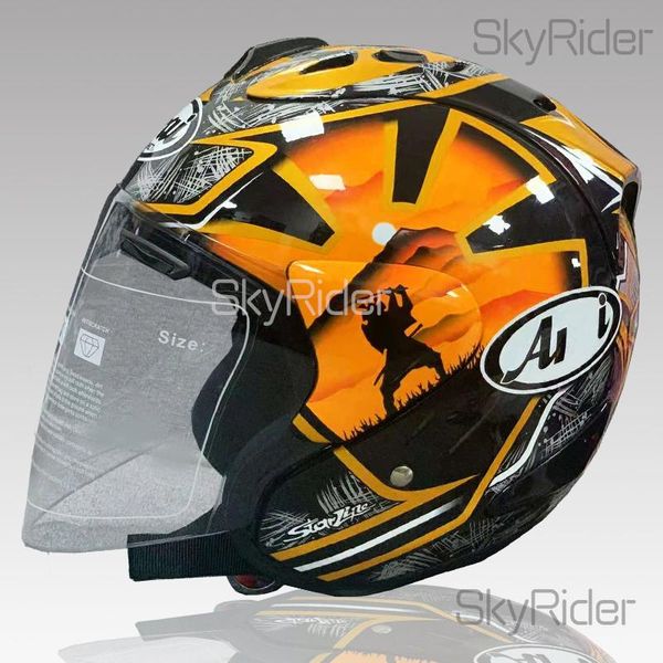 

motorcycle helmets open face helmet wushi riding motocross racing motobike
