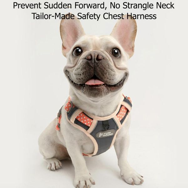 

dog collars & leashes soft reflective nylon pet harness all weather service adjustable safety leash for large medium small dogs walking