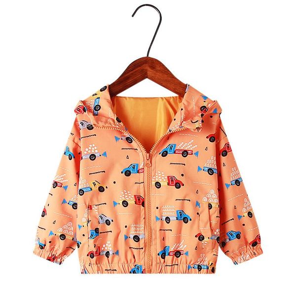 

jackets 2021 spring autumn for girl coat cute print jacket boys's windbreaker kids children outerwear baby 1-7y, Blue;gray