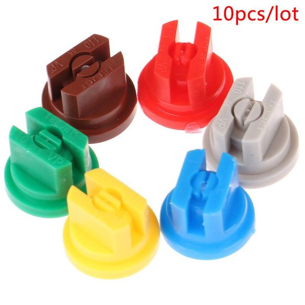 

watering equipments 10pcs/set fan-shaped knapsack sprayer nozzle agriculture fruit misting sprinkler atomization sprayers garden accessories