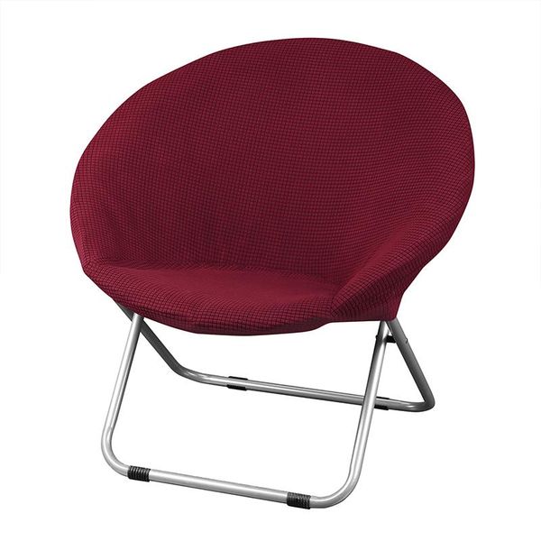 

chair covers jacquard fabric round saucer cover 6 colors washable seat moon slipcovers stretch universal