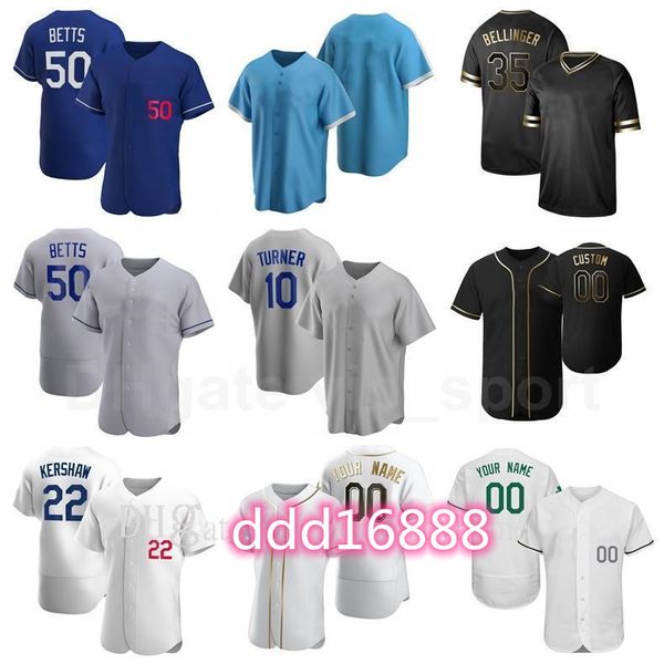

breathable baseball men women youth 35 cody bellinger jersey 50 mookie betts 5 corey seager 33 david price 10 justin turner team blue grey, Blue;black