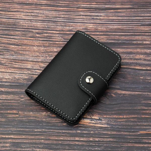 

card holders candy color fashion holder for women 26 slots cards wallets korean wallet cardholder, Brown;gray