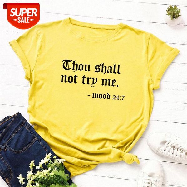 

women's loose round neck short-sleeved cotton t-shirt t289 #e90r, White