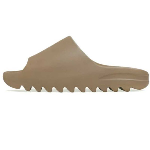 

foam runner slipper kanye 2021 desert tainers outdoor core bone earth women orange resin brown 36-45 sandals flip flopzly, Black