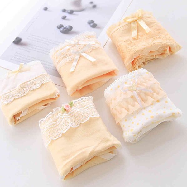 

underwear lace side cute girl cotton waist crotch, Black;pink
