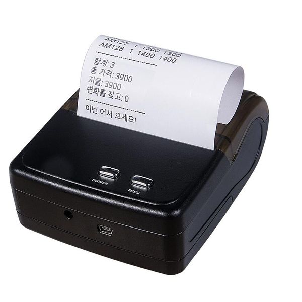 

mobile label 80mm wireless handheld portable bluetooth printer printers