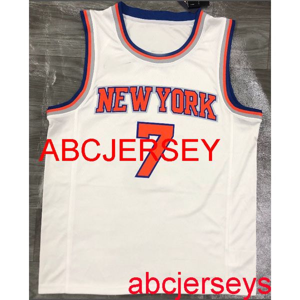 

men women kids 7# anthony white basketball jersey embroidery new basketball jerseys xs-5xl 6xl, Black