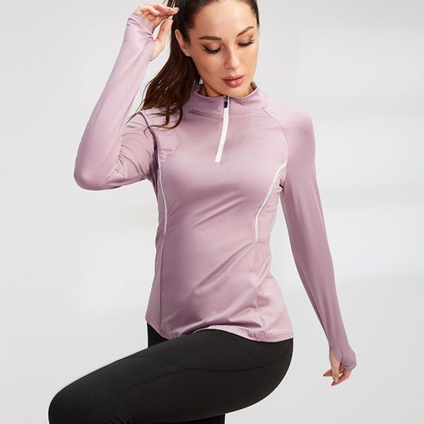 

fitness suits yoga women outfits 3pcs sets long sleeve shirt+sport bra+seamless leggings workout running clothing gym wear #8 outfit