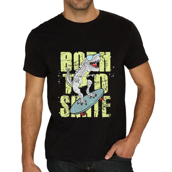 

men's t-shirts retro t shirt to skate harajuku cartoon kawaii anime t-shirt, White;black